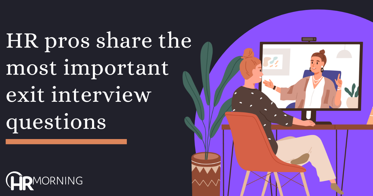 HR pros share the most important exit interview questions